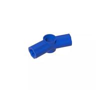 GDS-918 Technic Asse e connettore pin ad angolo #3-157,5°, 50 pezzi, compatibile con Lego 32016, parti fai da te e componenti MOC per grandi marche di mattoni, colore: Blu 23