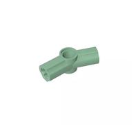 GDS-918 Technic Asse e connettore pin ad angolo, #3-157,5°, 50 pezzi, compatibile con Lego 32016, parti fai da te e componenti MOC per grandi marche di mattoni, colore: verde sabbia 151