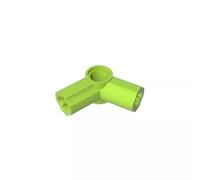 GDS-920 Technic Asse e connettore pin ad angolo, #5-112,5°, 50 pezzi, compatibile con Lego 32015 41488, parti fai da te e componenti MOC per grandi marche di mattoni, colore: Lime 119
