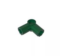 GDS-921 Technic Asse e connettore pin ad angolo, #6-90°, 50 pezzi, compatibile con Lego 32014, 4509886, 4107767, componenti MOC per grandi marche di mattoni, colore: Verde scuro 141