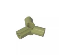 GDS-922 Technic Asse e Connettore Perno, Triplo (120°), 50 Pezzi Compatibile con Lego, 10288, 6005755, 6273221, Componenti MOC per grandi marche di mattoni, colore: Verde oliva