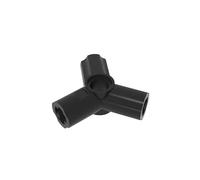 GDS-922 Technic Asse e connettore pin, triplo (120° offset ), 50 pezzi, compatibile con Lego 10288, 6005755, 6273221, componenti MOC per grandi marche di mattoni, colore: nero 26