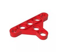 GDS-969 Technic Beam Triangolo sottile (tipo I), 50 pezzi, compatibile con Lego 2905, 99773, 6010864, parti fai da te e componenti MOC per grandi marche di mattoni, colore: rosso 21