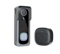 gdsDEs Videocitofono wireless con telecamera 2K, campanello video con suoneria, campanello Smart Wifi AI e rilevamento del movimento PIR