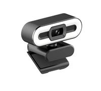 gdsDEs Webcam portatile Full HD 1080P 2K 4K for PC portatile, webcam automatica, streaming live flessibile con microfono, trasmissione in diretta con luce(4K)