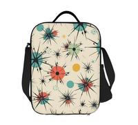 GDSHJKLW Atomic Stars - Borsa termica per il pranzo, riutilizzabile, a prova di perdite, con tracolla regolabile, per ufficio, lavoro, viaggi, picnic, campeggio