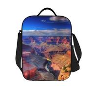 GDSHJKLW Beauty Grand Canyon, borsa termica per il pranzo, riutilizzabile, a prova di perdite, con tracolla regolabile, per ufficio, lavoro, viaggi, picnic, campeggio