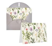 GDSHJKLW Biglietto di auguri bianco con buste, 10,2 x 15,2 cm, per tutte le occasioni, per Natale, vacanze, compleanno, laurea, anniversari