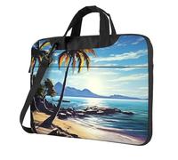 GDSHJKLW Borsa a tracolla per computer portatile da 13 pollici per uomo e donna, borsa messenger impermeabile borsa a tracolla per laptop da spiaggia rilassata con manico