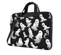 GDSHJKLW Borsa a tracolla per computer portatile da 13 pollici per uomo e donna, borsa messenger impermeabile per Halloween, gotica, borsa per laptop con manico