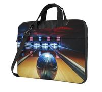 GDSHJKLW Borsa a tracolla per computer portatile da 35,5 cm, per uomo e donna, impermeabile, borsa messenger per bowling, borsa a tracolla con manico