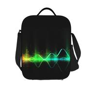 GDSHJKLW Borsa termica per il pranzo, riutilizzabile, a prova di perdite, con tracolla regolabile, per ufficio, lavoro, viaggi, picnic, campeggio