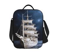 GDSHJKLW Borsa termica per il pranzo, riutilizzabile, a prova di perdite, con tracolla regolabile, per ufficio, lavoro, viaggi, picnic, campeggio