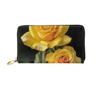 GDSHJKLW Giallo Rosa Donne Portafogli In Pelle Zip Intorno Frizione Borse Impermeabile Porta Carte Di Credito Con Il Supporto Del Telefono Signore Portamonete Da