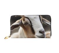 GDSHJKLW Portafogli da donna in pelle con cerniera intorno alla pochette porta carte di credito impermeabile con porta telefono portamonete da viaggio da donna