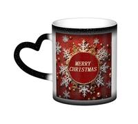 GDSHJKLW Tazza da caffè in ceramica da 325 ml, tazza da caffè personalizzata, tazza da tè con scritta Merry Christmas Too Cool per uomini e donne, regalo divertente