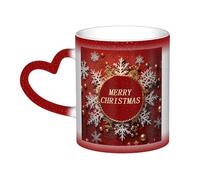 GDSHJKLW Tazza da caffè in ceramica da 325 ml, tazza da caffè personalizzata, tazza da tè con scritta Merry Christmas Too Cool per uomini e donne, regalo divertente