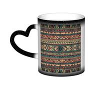 GDSHJKLW Tazze da caffè in ceramica da 325 ml Tazza da caffè Cambia Colore Personalizzata Novità Tazza da caffè Tazza da tè Nativi Americani 1 Tazze da caffè Fresco Per Uomini Donne Regalo Divertente