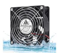 GDSTIME 120mm x 38mm IP67 Fan 12V ad alte prestazioni ventola di raffreddamento doppio cuscinetto a sfera per PC