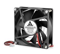GDSTIME 80mm DC 12V Assiale Ventola di Raffreddamento 2 PIN Caso PC Brushless 80 x 25 mm Computer Radiatore Cooler