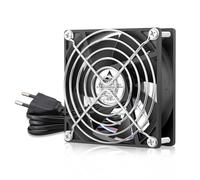 GDSTIME AC EC Ventola 92 mm 220 V PC Fan 92 x 25 230 V con cuscinetto a sfera
