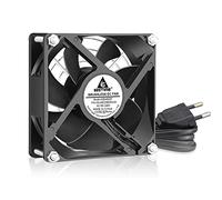 GDSTIME EC Ventola 230 V 80 mm PC Ventola 220 V doppio cuscinetto a sfera 80 mm x 25 mm ventola AC 80 x 80 2800 giri/min raffreddamento senza spazzole