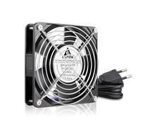 GDSTIME Ventilatore 220 V 120 mm Ventilatore PC 230 V 120 x 120 220 V Ventilo PC 120 mm con cuscinetto a sfera per raffreddamento