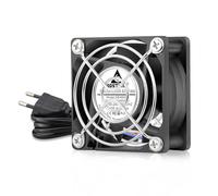 GDSTIME Ventilatore 230 V 60 x 60 Ventilatore PC 60 mm 220 V con cuscinetto a sfera piccolo raffreddamento ventilo per computer