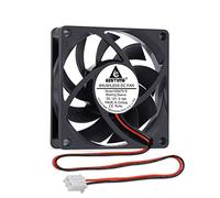 GDSTIME Ventilatore PC 12 V 70 mm 70 x 70 x 15 cm Ventilatore PC 70 mm Ventilatore PC Ventilatore 3000 rpm per computer portatile, frigorifero, TV Box, ventilazione, tubo di scarico