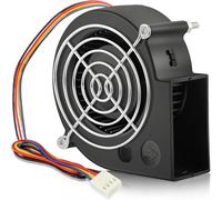 GDSTIME Ventola di raffreddamento ad alta velocità, 97 mm x 33 mm, 4 pin, PWM, 24 V, con doppio cuscinetto a sfera, turbina senza spazzole