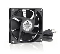 GDSTIME - Ventola EC da 230 V, 120 mm, per PC, 220 V, doppio cuscinetto a sfera, ventola da 120x120x25 mm, ventola da 220 V, CA, assiale, 2700 giri/min, per PC, computer, server, alimentatore, PSU