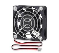 GDSTIME Ventola per PC da 60 mm, 12 V, 2 pin, 60 mm, 12 V, 60 x 60 x 15 mm