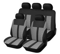 GDUTBC Coprisedili Auto per Chevrolet Chevy C2/Classic/Classic Station Wagon/Luv D Max/D Max High, Set Coprisedile Universali Anteriore e Posteriore Antiscivolo Impermeabile, Protezione Sedili Auto