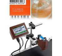 GDVXYS Stampante a getto d'inchiostro industriale, codificatore di lotti online che codifica automaticaly e marcatura attrezzature per la stampa del testo, numero, data di fabbricazione/scadenza, ora