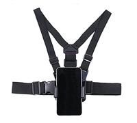 GDWD Imbracatura da Petto Supporto da Petto Compatibile Supporto per smartphone, pettorina per selfie, supporto universale per cellulare e cellulare, per cintura toracica