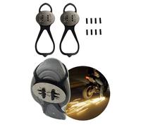 GDYS Flint Skateboard Turbina Eolica Bicicletta Freno a Pedale Scintille Terra Macinazione Moto Suole Scarpe Copriscarpe Skateboard Flint Set (2)