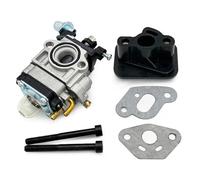 GDYUNBA Accessori for decespugliatore Carburatore da 10 mm con Vite e Tubo di aspirazione e Guarnizione for Motore decespugliatore 36F Prestazione