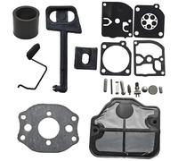 GDYUNBA Filtro Aria con Kit di revisione carburatore, Guarnizione a Membrana, collettore di aspirazione for Motosega a Benzina Husqvarna 36 41 136 137 141 142 Prestazione