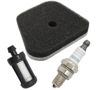 GDYUNBA Kit Candela Filtro Aria Carburante for decespugliatore Stihl FS90 FS100 FS110 FS130 4 Mix, Ricambio for Motore, Parte 4180 120 1800 Prestazione