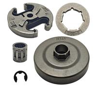 GDYUNBA Kit Cuscinetto ad Aghi for Corona del pignone del Tamburo della Frizione da .325"-7T for Motosega Husqvarna 340 345 346XP 350 351 353 365 445 450E 537110503 Prestazione