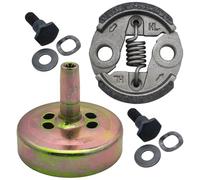 GDYUNBA Kit pignone Tamburo Frizione 9T for Motore decespugliatore Honda GX31 GX35 con Candela, bullone rondella Frizione for 22000-ZM5-003 Prestazione