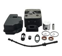 GDYUNBA Kit pistone Cilindro di Ricambio da 35 mm for Stihl FS120 FS200 FS250, Filtro Carburante di Scarico, Cuscinetto paraolio, Pezzo di Ricambio for decespugliatore Prestazione
