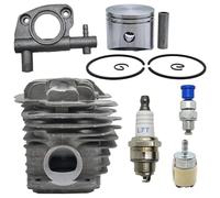 GDYUNBA Kit Pompa Olio Perno pistone Cilindro da 45 mm for motoseghe Oleo-Mac 952 Master, Parte Candela 50082012 Prestazione