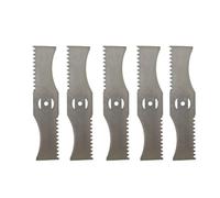 GDYUNBA Lame di Ricambio for Testina for decespugliatore in Metallo da 5/10x 150 mm, Accessori for Tosaerba, Parti, Utensili elettrici for la casa e Il Giardino Prestazione(Red)