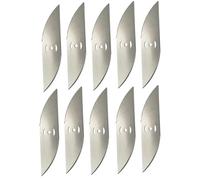 GDYUNBA Lame di Ricambio for Testina for decespugliatore in Metallo da 5/10x 150 mm, Accessori for Tosaerba, Parti, Utensili elettrici for la casa e Il Giardino Prestazione(Silver)