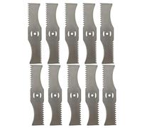 GDYUNBA Lame di Ricambio for Testina for decespugliatore in Metallo da 5/10x 150 mm, Accessori for Tosaerba, Parti, Utensili elettrici for la casa e Il Giardino Prestazione(White)