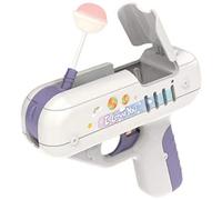 GDZTBS Giocattolo di pistola di caramello, giocattolo di lancio lecca-lecca giocattolo di stoccaggio lecca sorpresa per bambino ragazza amico viola