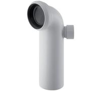 GE Geberit Curva Di Collegamento PP 90Gr Con Collegamento A Destra D90/110
