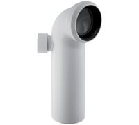 GE Geberit Curva Di Collegamento PP 90Gr Con Collegamento A Sinistra D90/110