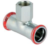 GE Mapress C-Acciaio T-Pezzo Con IG D76,1-Rp2-76,1 Zincato